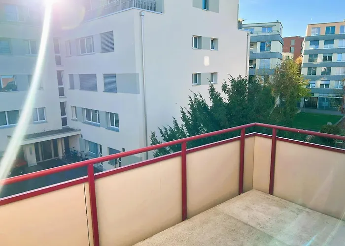 3 Flat With Balcony In Zurich, Kar Apartment *